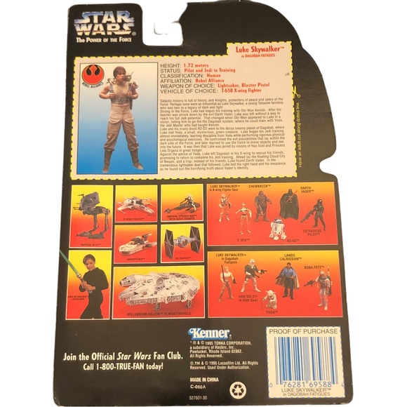 Star Wars POTF Luke Skywalker Action Figure Collection - Picture 6 of 13